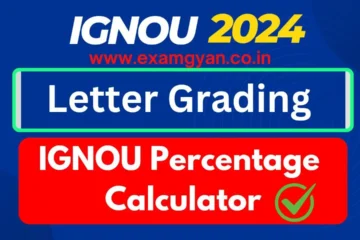 IGNOU Percentage Calculator 2024